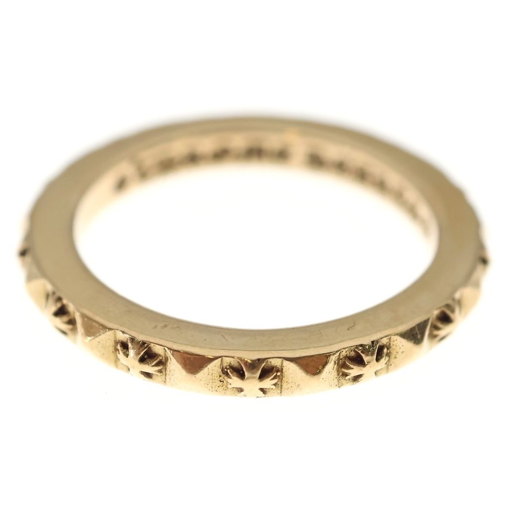 Chrome Hearts 22k Tfp Pnk Pls 22k Tru Plus Punk Ring Gold