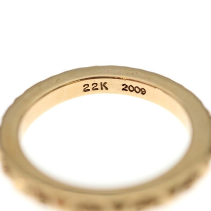 Chrome Hearts 22k Tfp Pnk Pls 22k Tru Plus Punk Ring Gold — view 5