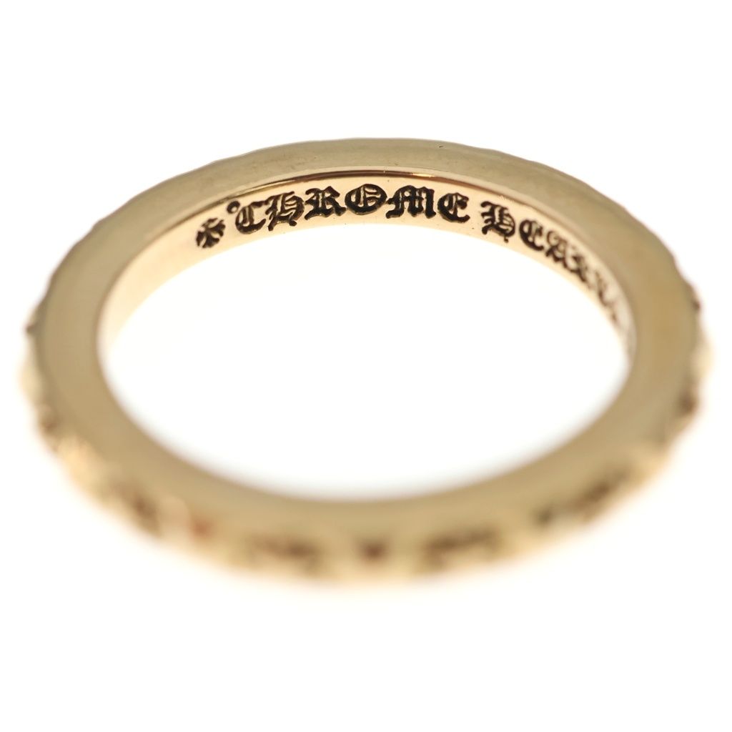Chrome Hearts 22k Tfp Pnk Pls 22k Tru Plus Punk Ring Gold — view 4