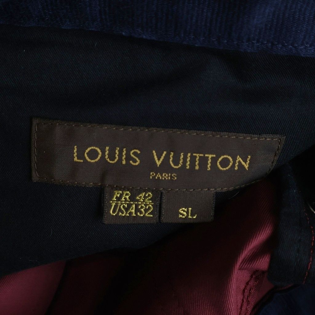 Louis Vuitton Logo Back Embroidery Straight Pants — view 6