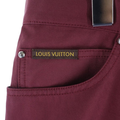 Louis Vuitton Logo Back Embroidery Straight Pants — view 3