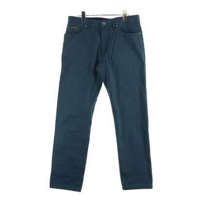 Louis Vuitton Logo Back Embroidery Straight Pants Green