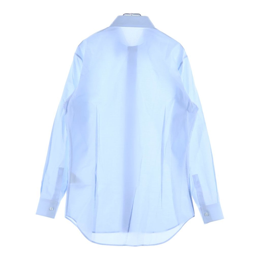 Dior Silk Shirt Blouse Light Blue 39 — view 2