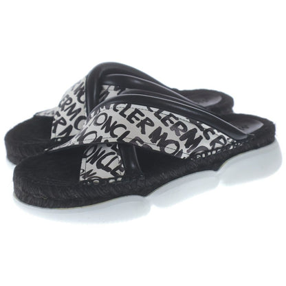Moncler Betsy Slip on Sandals Shoes Black — view 2