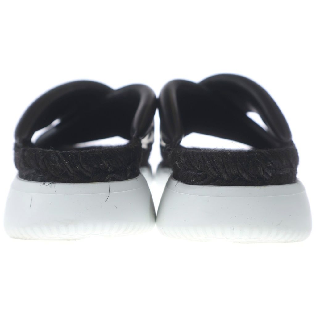 Moncler Betsy Slip on Sandals Shoes Black — view 3