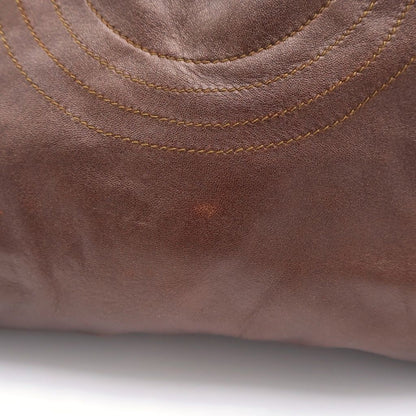 Loewe Nappa Aire Tote Brown Leather Gold — view 6