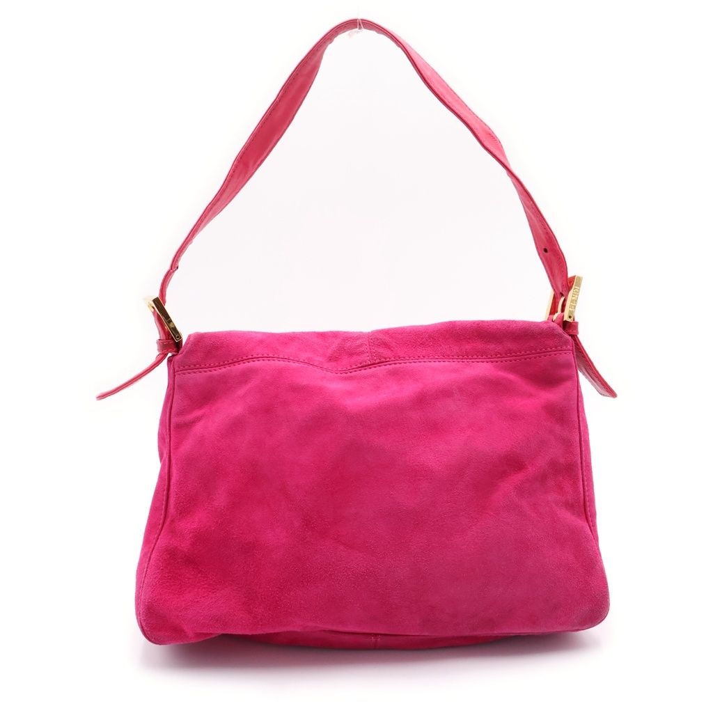 Fendi Mamma Bucket Logo Shoulder Bag Pink — view 2