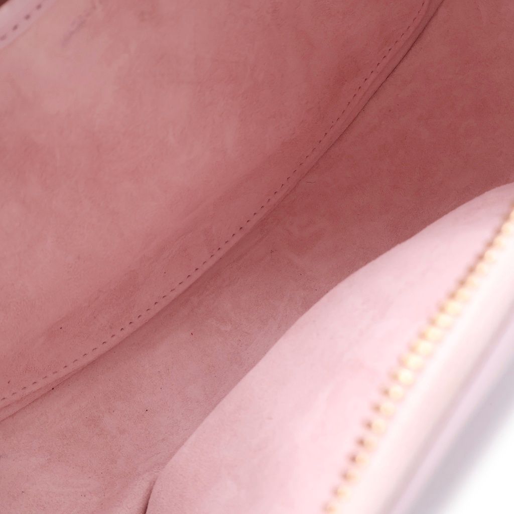 Celine Ava Shoulder Bag Light Pink Leather Gold — view 5