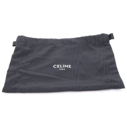 Celine Teen Triomphe Shoulder Bag Brown Calf Leather Gold — view 6
