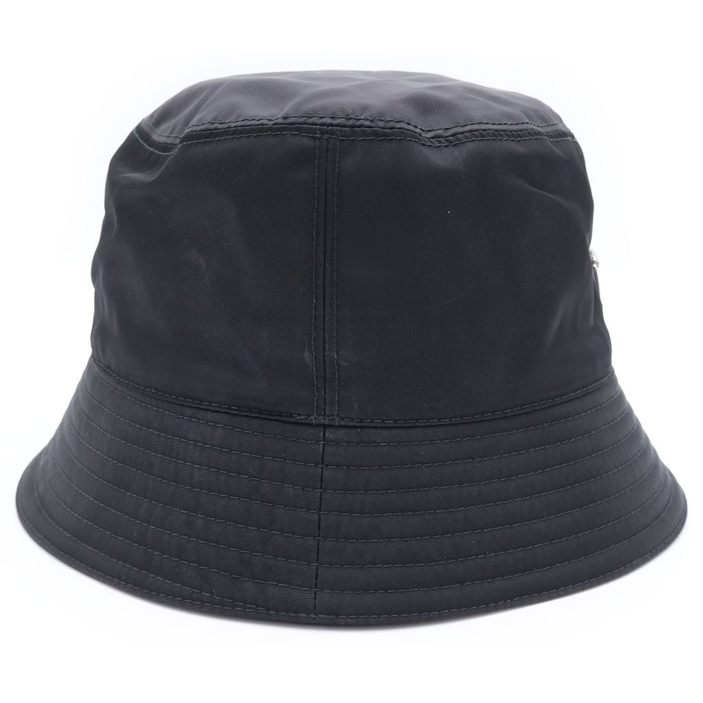 Prada Re-Nylon Bucket Hat Black — view 3