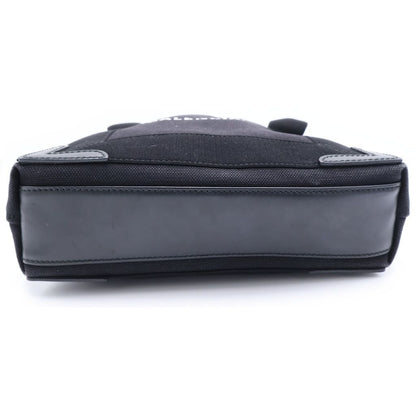 Balenciaga Navy Cabas XS Canvas Tote Black with 2-Way Pouch — view 4