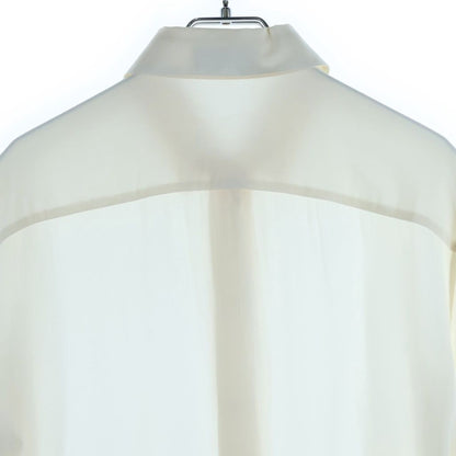 Saint Laurent Silk Shirt Ivory 36 — view 4