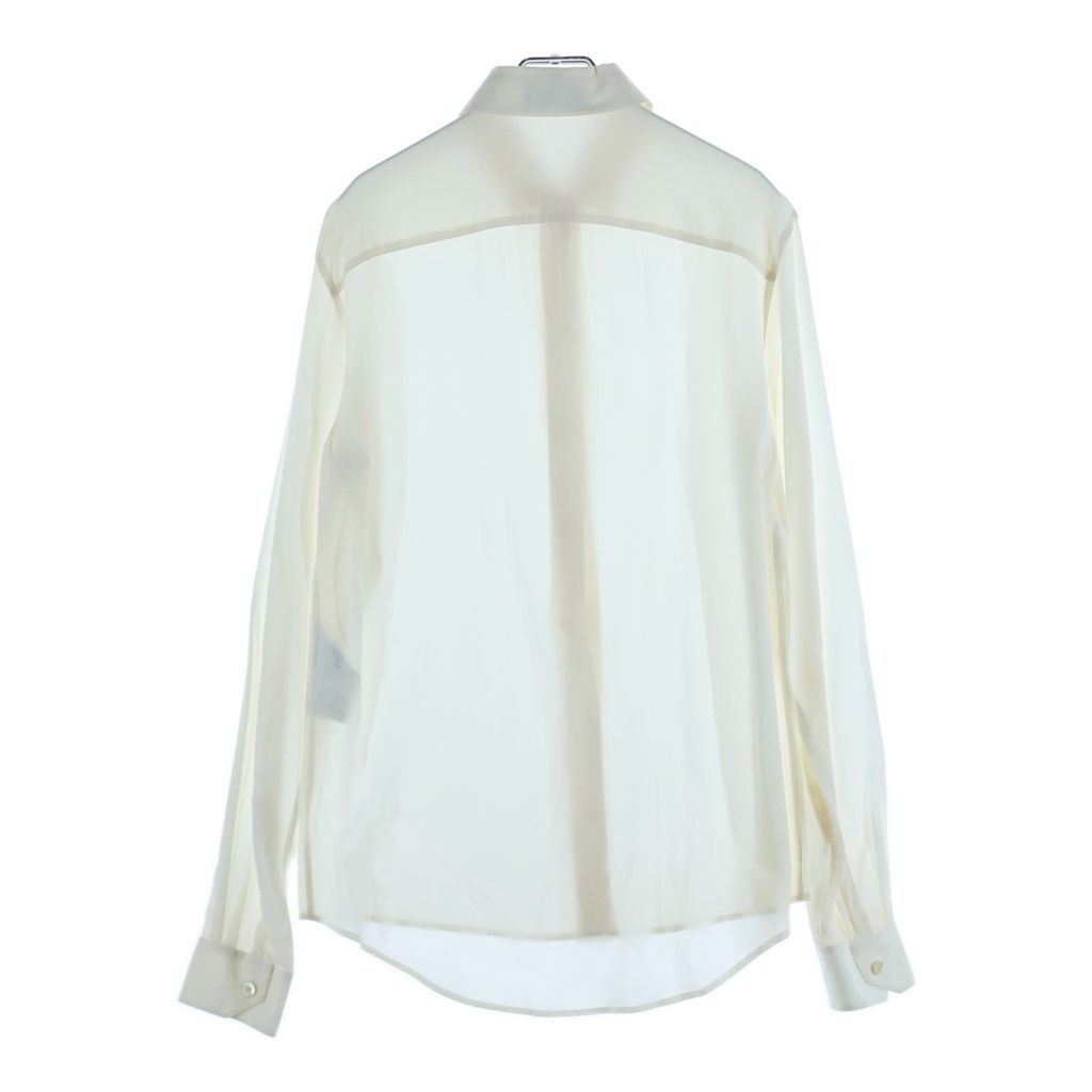 Saint Laurent Silk Shirt Ivory 36 — view 2