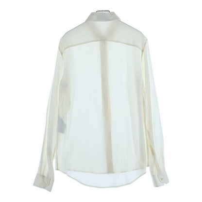 Saint Laurent Silk Shirt Ivory 36 — view 2