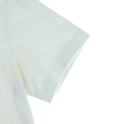 Prada Back Zip Cut Replacement Short Sleeve Dress White Black 38 — view 5