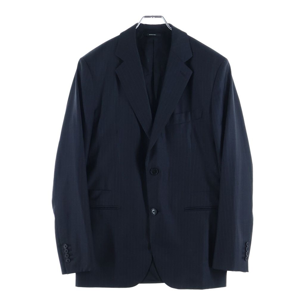 Hermes Suit Set Striped Jacket Pants Black 48 — view 2