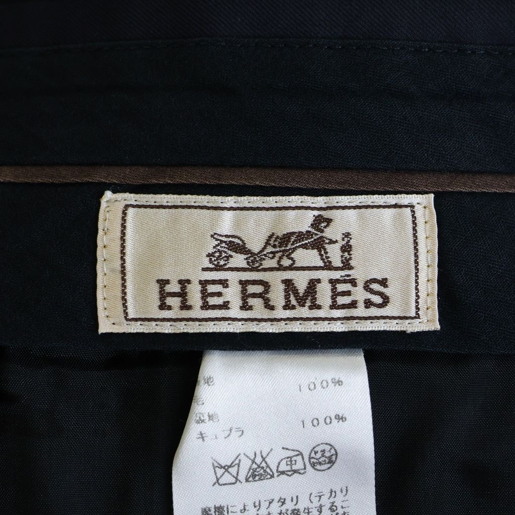 Hermes Suit Set Jacket Pants Navy 48 — view 7