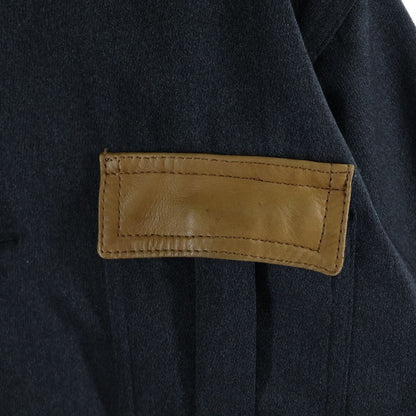 Hermes Coveralls Hunting Jacket Gray Wool Leather — view 6