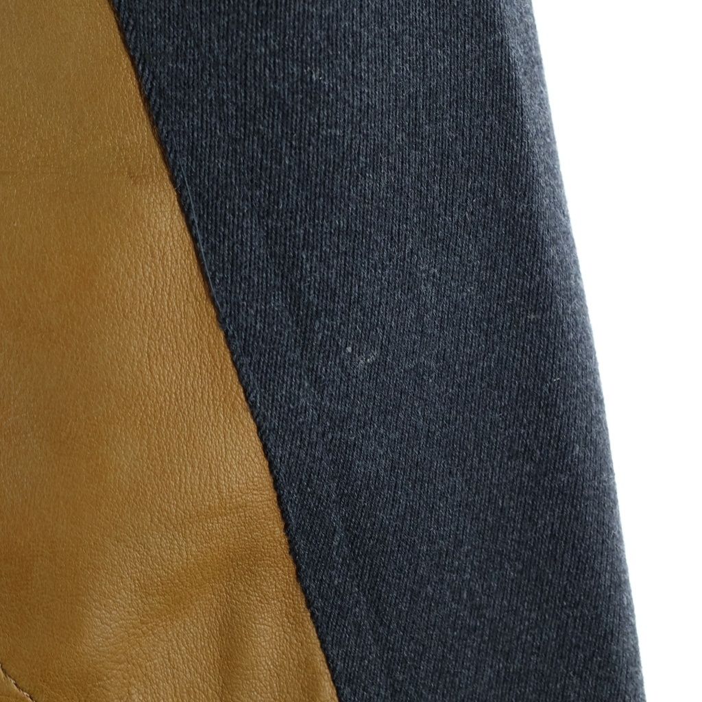 Hermes Coveralls Hunting Jacket Gray Wool Leather — view 5