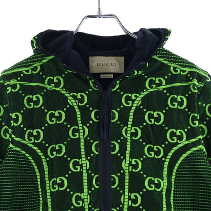 Gucci GG Pattern Light Jacket Lime Green — view 3