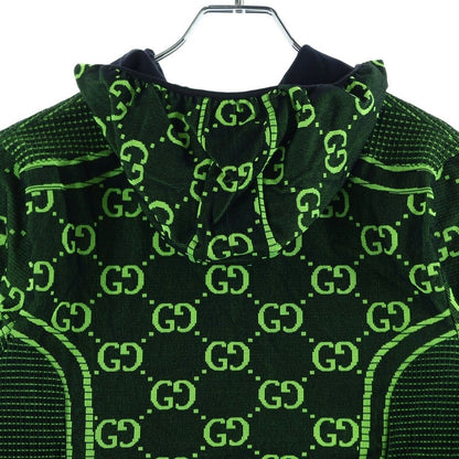Gucci GG Pattern Light Jacket Lime Green — view 4