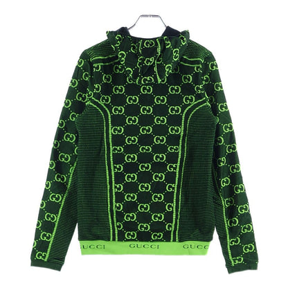 Gucci GG Pattern Light Jacket Lime Green — view 2