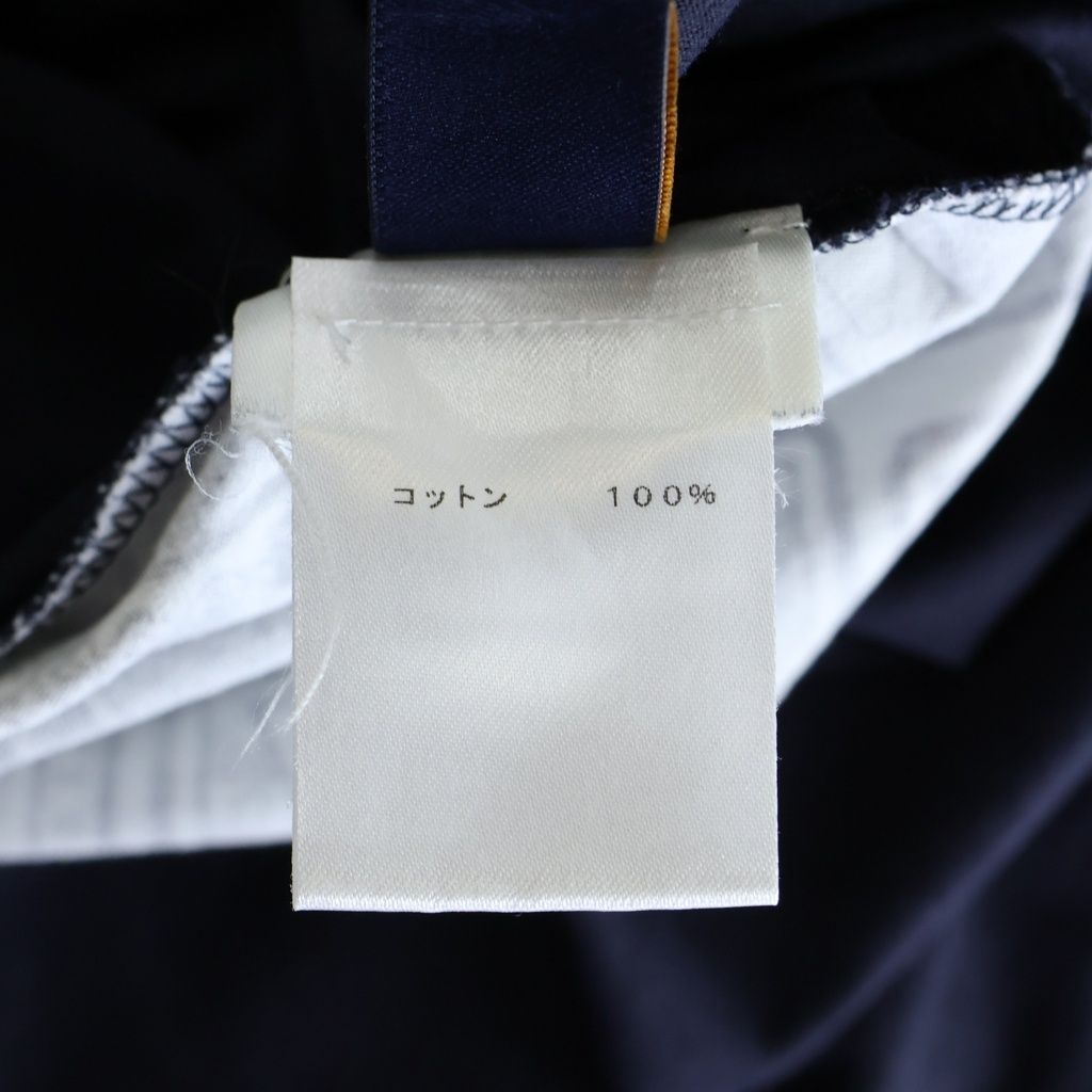Louis Vuitton All Over Pattern Cotton Crew Neck Short Sleeve T-Shirt Navy White — view 7