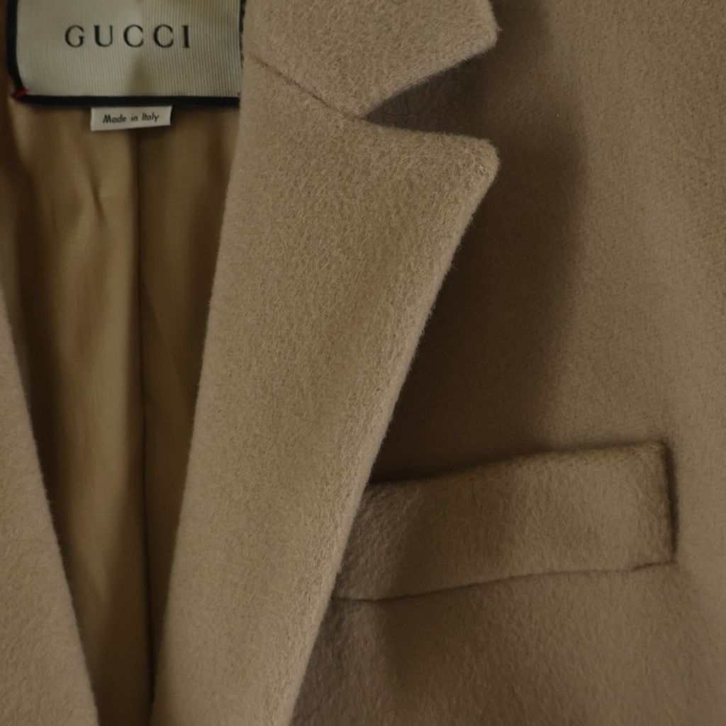 Gucci Star Coat Beige 44 — view 5