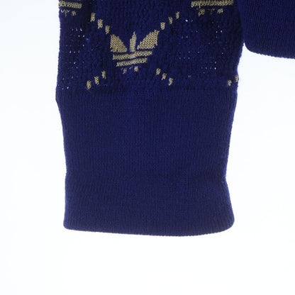 Gucci Adidas GG Jacquard Knit Cardigan Blue — view 5