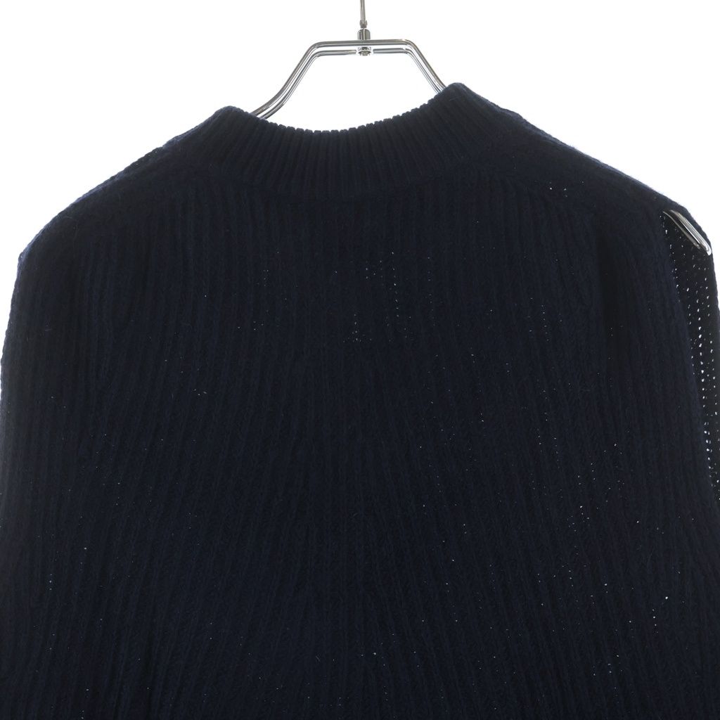 Moncler Hyke Cashmere Knit Vest Navy — view 4