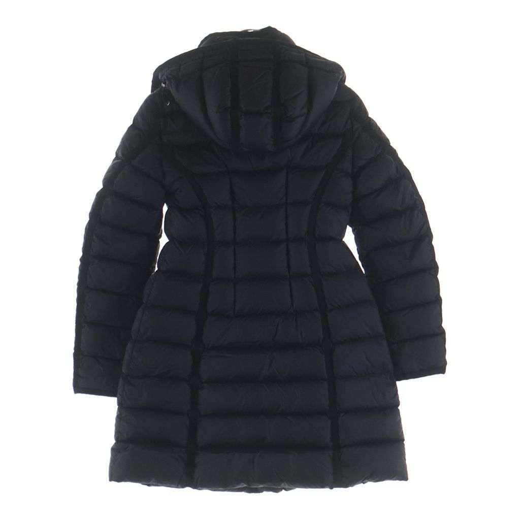 Moncler Hermine Down Coat Black — view 2