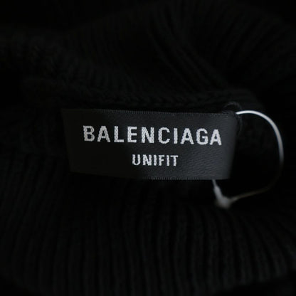 Balenciaga Oversized Cropped Ribbed Wool Blend Turtleneck Knit Long Sleeve — view 6