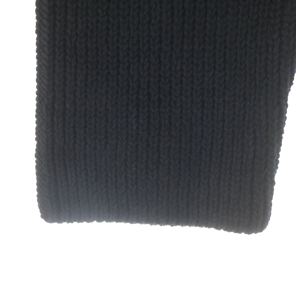 Balenciaga Oversized Cropped Ribbed Wool Blend Turtleneck Knit Long Sleeve — view 5