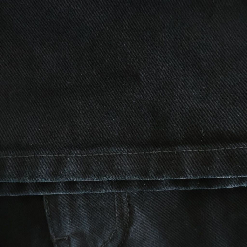 Balenciaga Soft Black Hand Denim Pants Wide Cargo — view 5