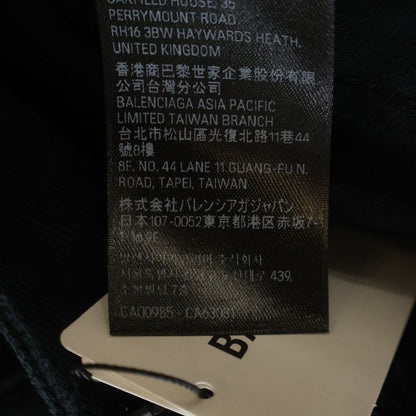 Balenciaga Soft Black Hand Denim Pants Wide Cargo — view 8
