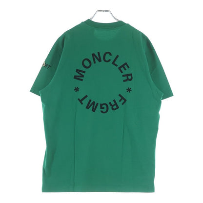 Moncler Logo Tee Double Sided Print Short Sleeve T-Shirt Green