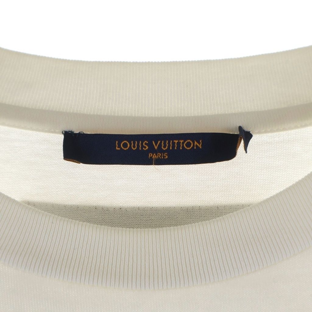 Louis Vuitton LV Stitch Embroidery T-Shirt White — view 6