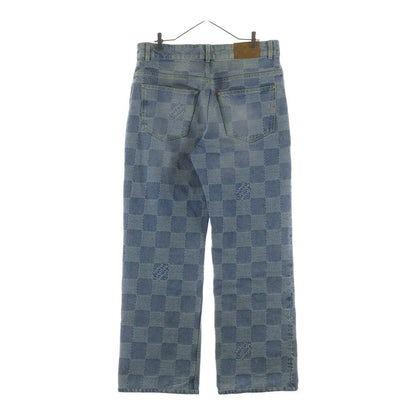 Louis Vuitton Damier Denim Skate Pants Indigo — view 2