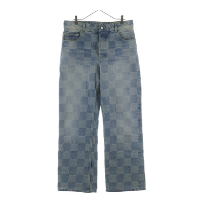 Louis Vuitton Damier Denim Skate Pants Indigo