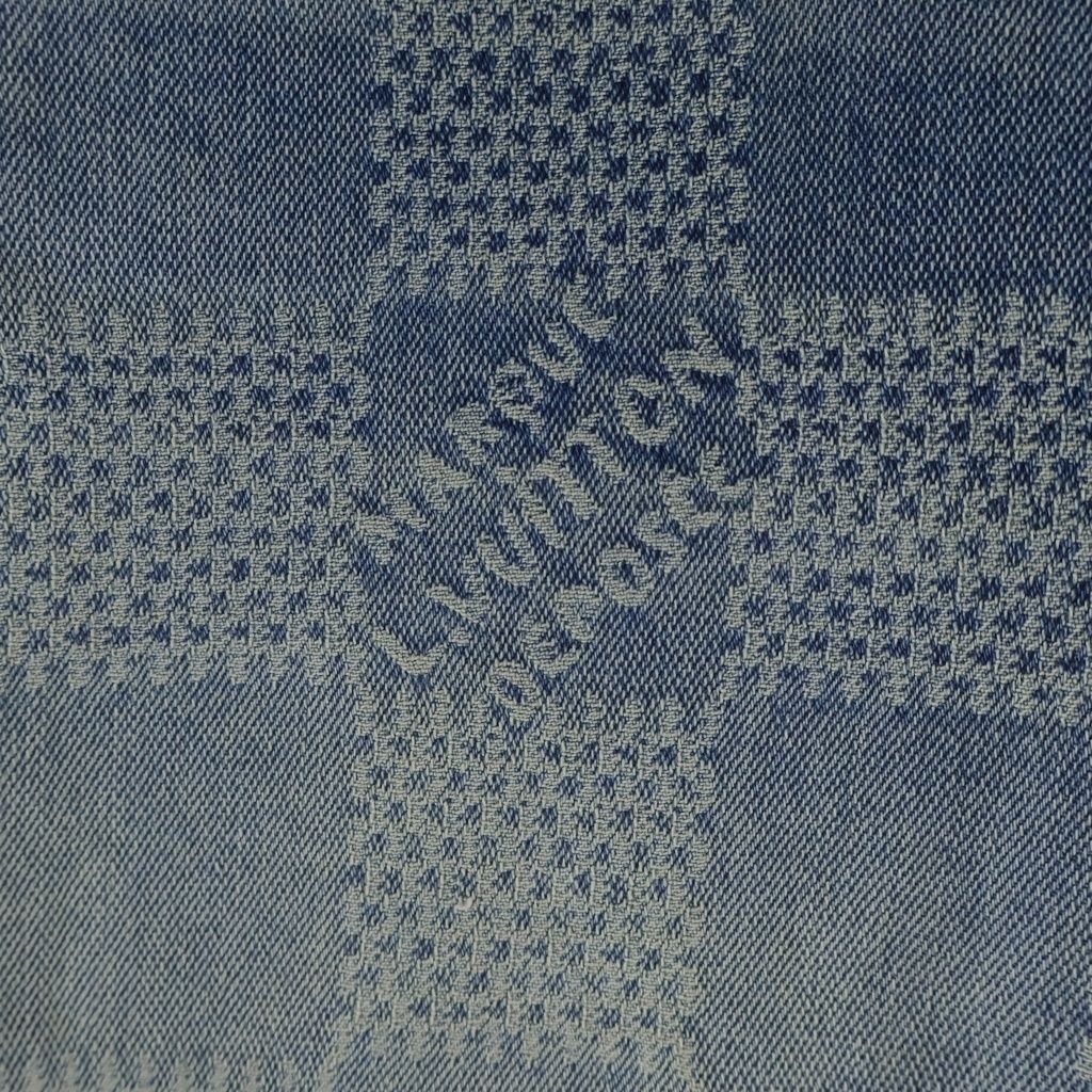 Louis Vuitton Damier Denim Skate Pants Indigo — view 3