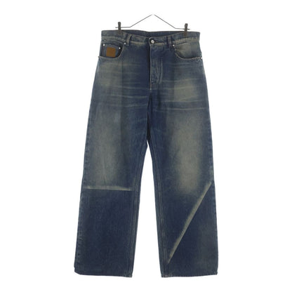 Louis Vuitton Sunfaded Effect Denim Skate Pants Indigo