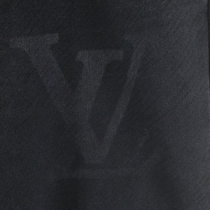 Louis Vuitton Monogram Flour Denim Pants Flower Jeans Black — view 4