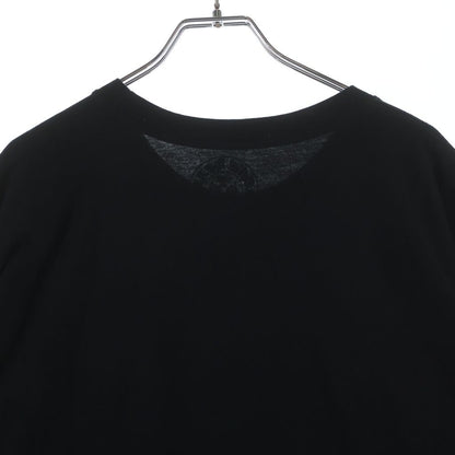 Chrome Hearts CH T-Shirt Neck Logo Short Sleeve Black Purple — view 4