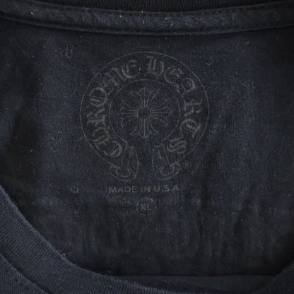 Chrome Hearts CH L S T-Shirt Back Scroll Logo Long Sleeve T Black — view 7