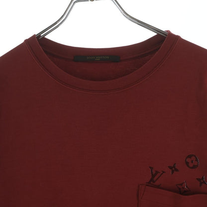 Louis Vuitton Chest Pocket Monogram Logo Short Sleeve T-Shirt Red Cm s — view 3