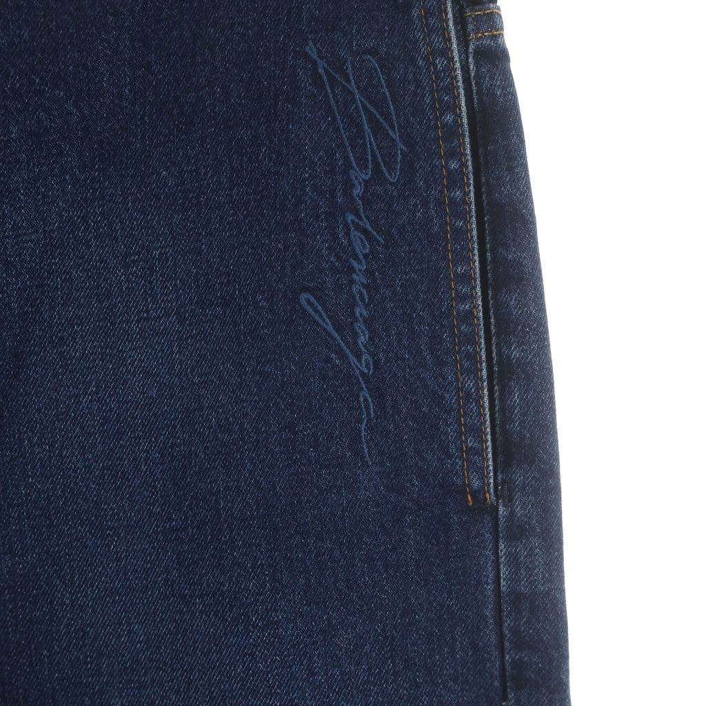 Balenciaga Embroidery Pants Navy — view 4