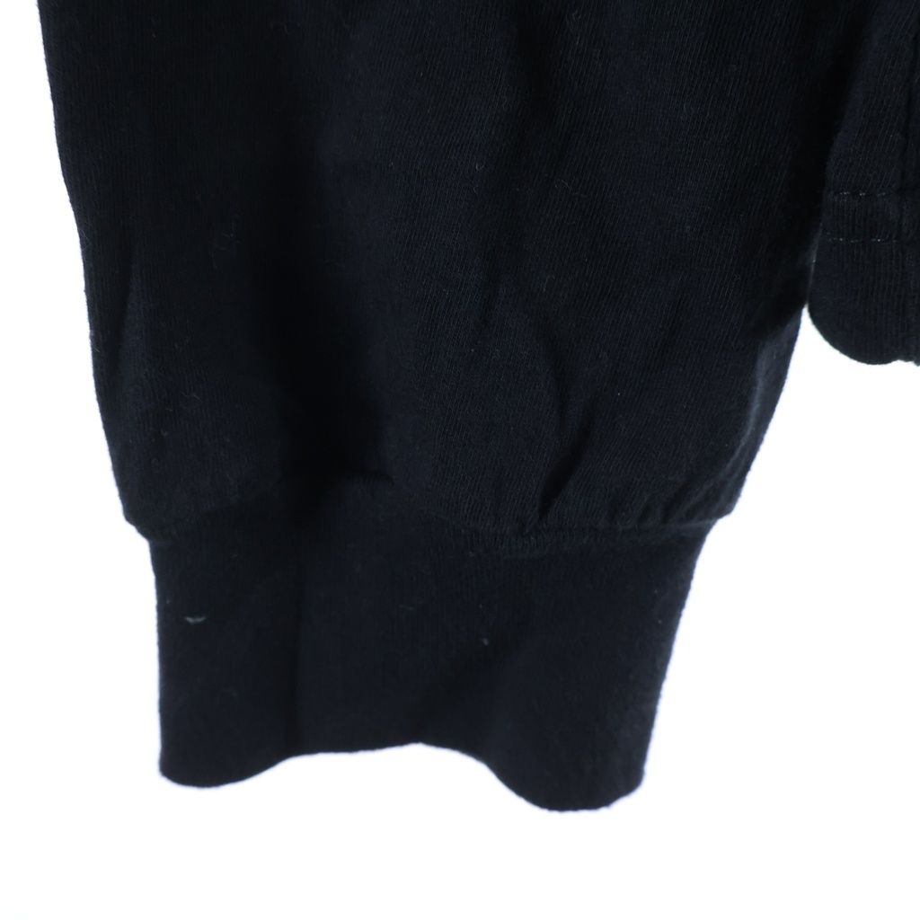 Chrome Hearts CH LS Neck Logo Tee Print Long Sleeve T-Shirt Black — view 5