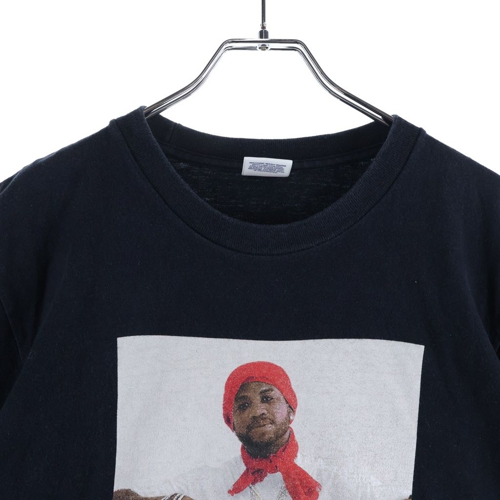 Gucci Supreme Mane Tee Front Print Short Sleeve T-Shirt Black — view 3