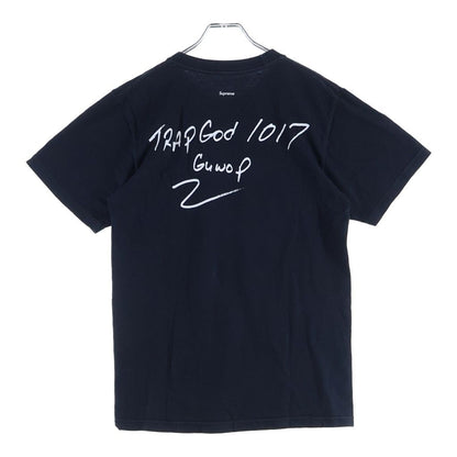 Gucci Supreme Mane Tee Front Print Short Sleeve T-Shirt Black — view 2