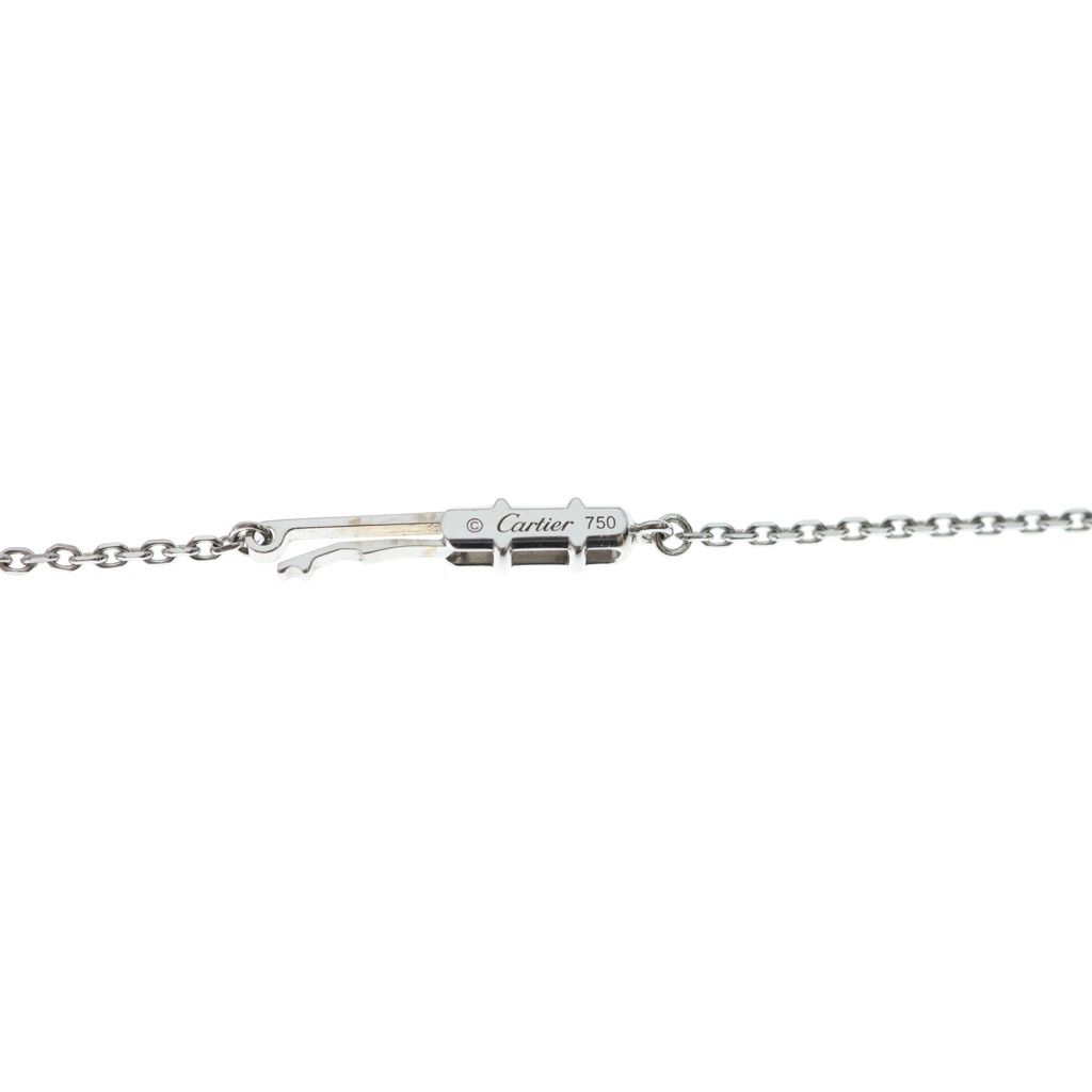 Cartier C Heart Pendant Chain Silver — view 4